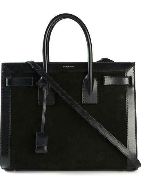 2015 New Saint Laurent Bag Cheap Sale- Saint Laurent SMALL SAC DE JOUR Bag in Black
