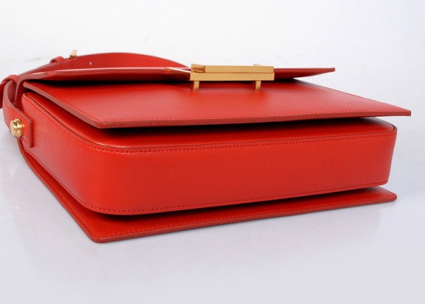 2013 YSL Classic Medium Lulu Bag in Red leather - Click Image to Close