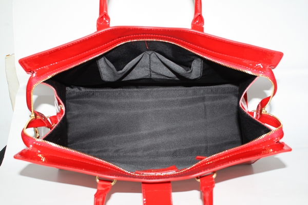 2015 New Saint Laurent Bag Cheap Sale-Yves Saint Laurent Cabas Chyc In Cherry - Click Image to Close