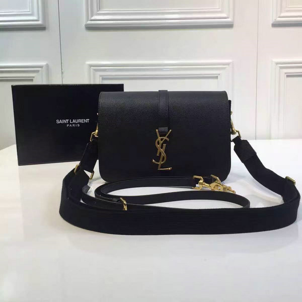 2016 A/W YSL Bag Cheap Sale-Saint Laurent Monogram Universite Bag in Black Leather