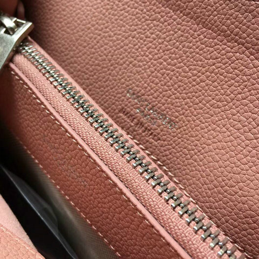YSL Spring/Summer 2017-Saint Laurent Nano Sac De Jour Souple Bag in Pink Grained Leather - Click Image to Close