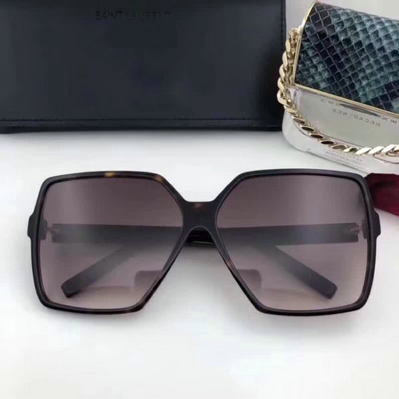 Saint Laurent New Wave 232 Betty Sunglasses with oversized rectangular frame