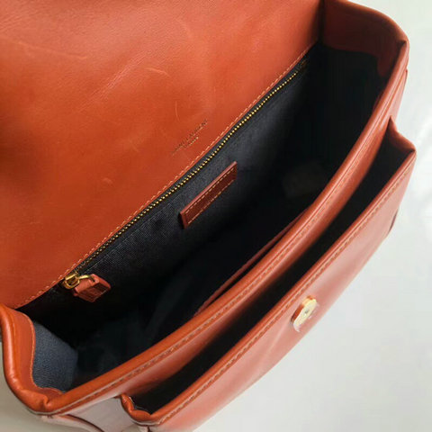 2018 S/S Saint Laurent Medium Niki Chain Bag in Cognac Calf Leather - Click Image to Close