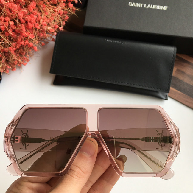 2019 Saint Laurent SL M56/K Betty Oversize Sunglasses