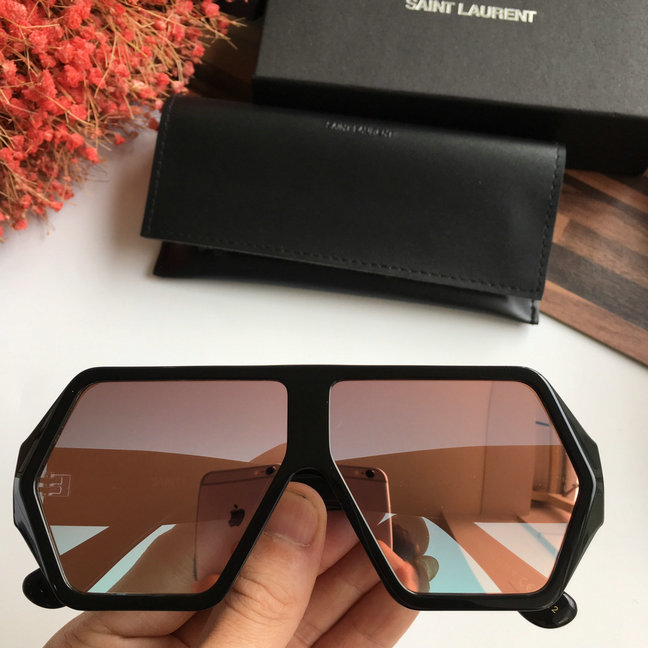 2019 Saint Laurent SL M56/K Betty Oversize Sunglasses 02