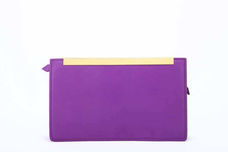 ysl purple clutch bag  
