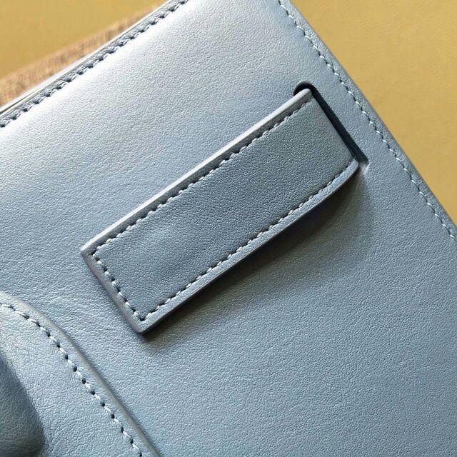 2015 New Saint Laurent Bag Cheap Sale-Saint Laurent Classic Sac De Jour Bag in Acid-blue Calfskin Leather - Click Image to Close