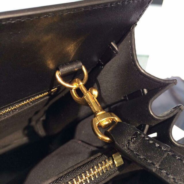 2015 New Saint Laurent Bag Cheap Sale- Saint Laurent Small SAC DE JOUR Bag in Black Patent Leather - Click Image to Close