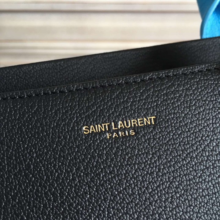 S/S 2016 New Saint Laurent Bag Cheap Sale-Saint Laurent Medium Cabas RIVE GAUCHE Bag in Multi-color Goat Printed Calf Leather - Click Image to Close