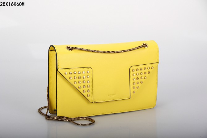 YSL Bags 2013,CLASSIC SAINT LAURENT MEDIUM BETTY CLOUS BAG IN Banana LEATHER - Click Image to Close