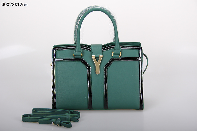 2013 new ysl tote in emerald green,YSL BAGS ON SALE