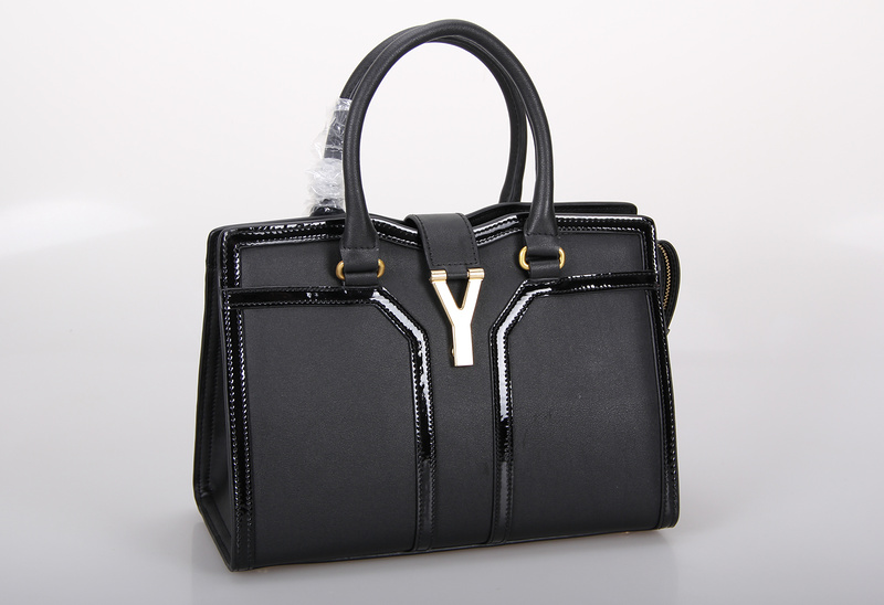 2013 Yves Saint Laurent Medium Cabas Chyc Bag 9928 BLACK
