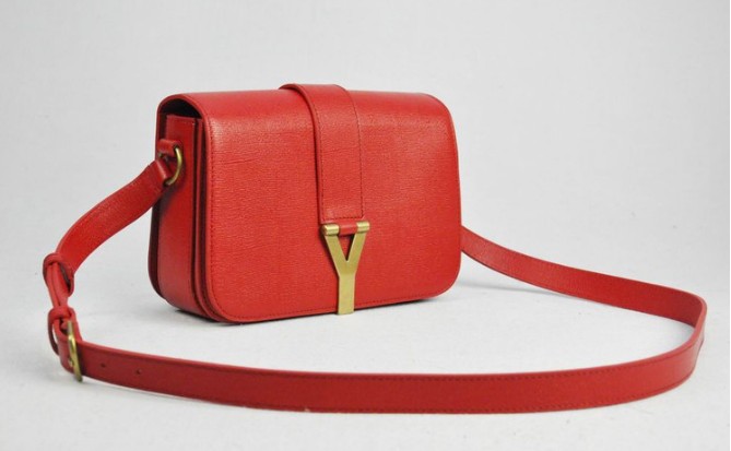 2012 Yves Saint Laurent Chyc Long Strap Shoulder Bag-red,YSL online
