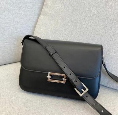 2021 cheap saint laurent le pave satchel in smooth leather BLACK
