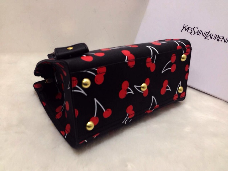 2015 New Saint Laurent Bag Cheap Sale- YSL Cherry Design Handbag Y0119B - Click Image to Close