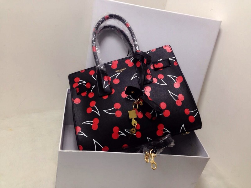 2015 New Saint Laurent Bag Cheap Sale- YSL Cherry Design Handbag Y0120B