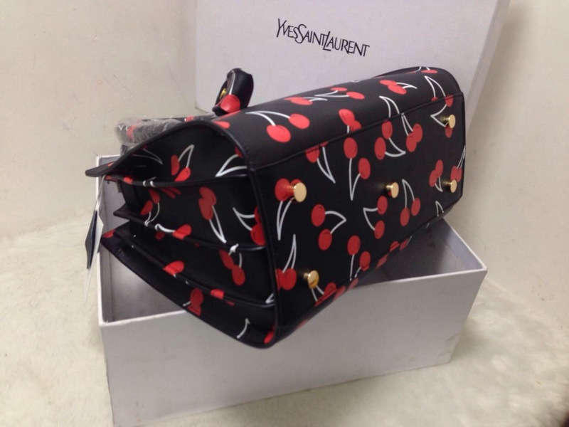 2015 New Saint Laurent Bag Cheap Sale- YSL Cherry Design Handbag Y0120B - Click Image to Close