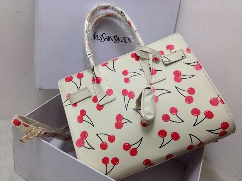 2015 New Saint Laurent Bag Cheap Sale- YSL Cherry Design Handbag YO120W - Click Image to Close