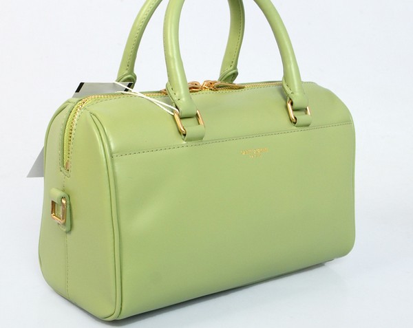 2014 Discount YSL bags,Classic Duffle 6 Bag in GREEN Leather - Click Image to Close