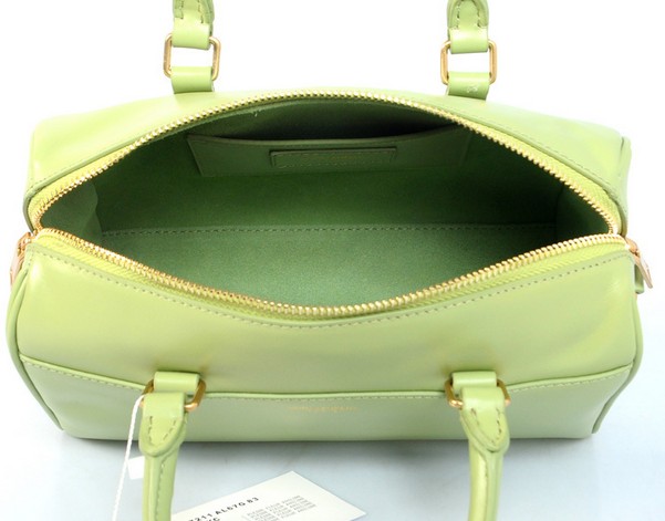 2014 Discount YSL bags,Classic Duffle 6 Bag in GREEN Leather - Click Image to Close