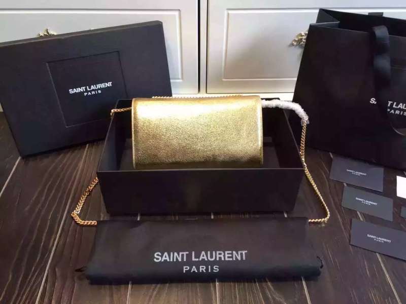 2016 Saint Laurent Bags Cheap Sale-Saint Laurent Classic Tassel Satchel in Silver Metallic Leather - Click Image to Close