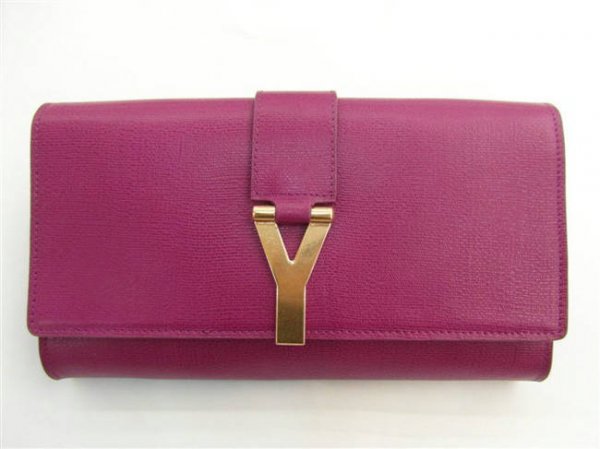 YSL Bags 2013-Yves Saint Laurent Clutch In Purple 158308
