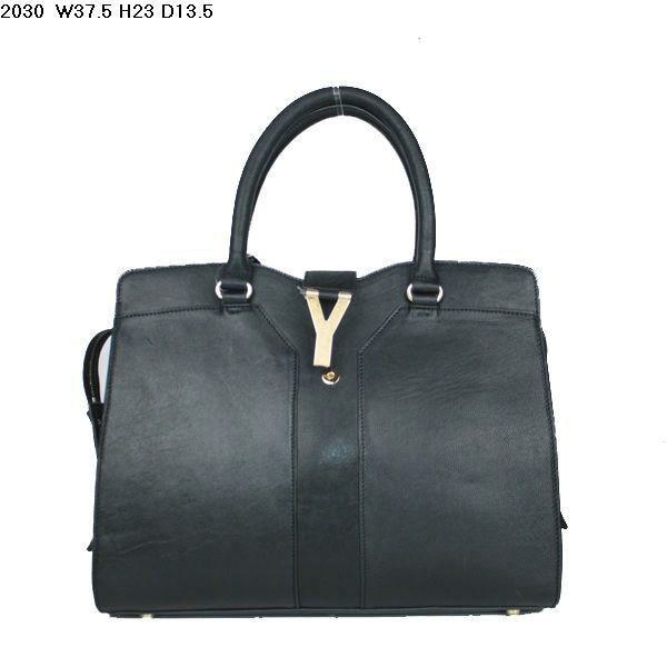 YSL Cabas 2012-Yves Saint Laurent Cabas Chyc In Black 754320