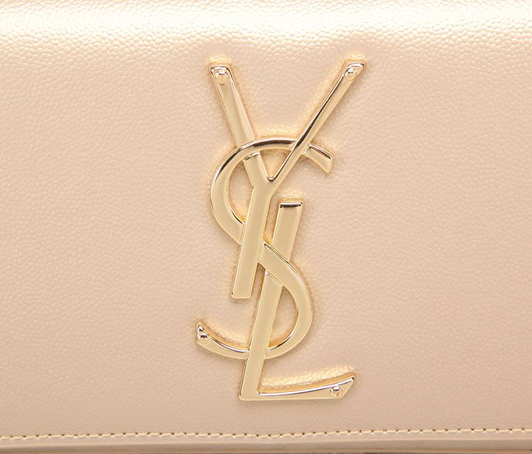 -2014 Cheap YSL Classic Monogramme Saint Laurent Clutch in apricot,YSL CLUTCH 2014 - Click Image to Close