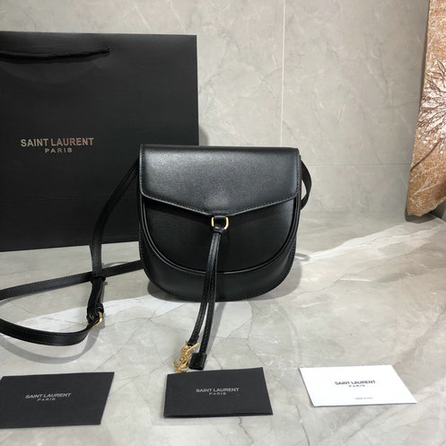 2019 Saint Laurent Datcha Bag in black leather
