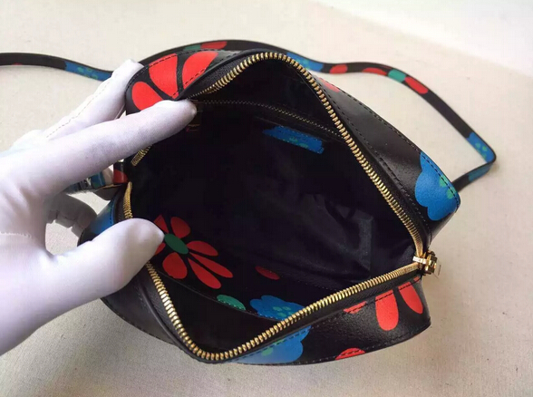 2015 New Saint Laurent Bag Cheap Sale-YSL Camera Cross-body Bag in Flower Printed Calfskin ...