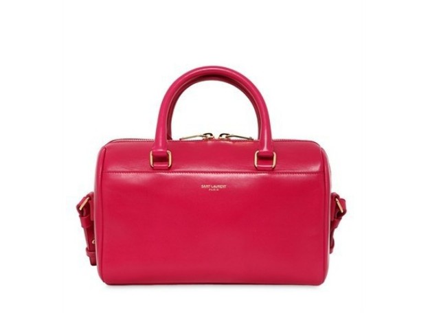 2014 Discount YSL bags,Classic Duffle 6 Bag in red Leather