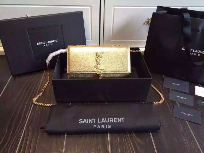 2016 Saint Laurent Bags Cheap Sale-Saint Laurent Classic Tassel Satchel in Silver Metallic Leather