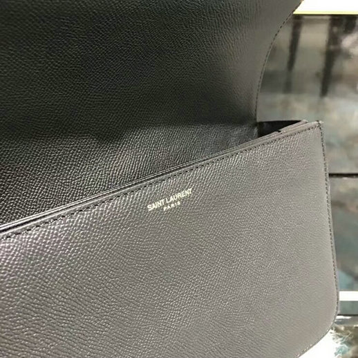 Classic Saint Laurent Medium Monogram UNIVERSITE BAG in Black Leather - Click Image to Close