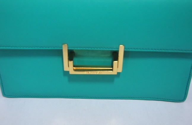 2013 YSL Classic Medium Lulu Bag in Green Leather - Click Image to Close